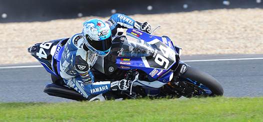 <b>David Checa - Yamaha (photo Gérard Delio/Photopress)</b>