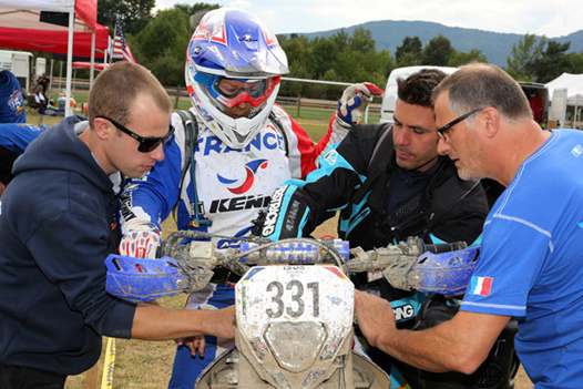 <b>Géraldine Fournel - Sherco (photo Pascal Haudiquert/Mediacross)</b>