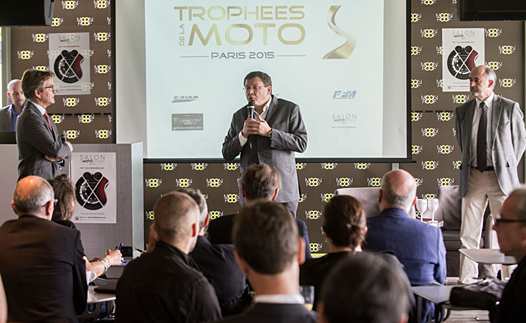 <b>Etienne Cochet - Directeur d'AMC Promotion, Jacques Bolle - Président de la FFM et Thierry Archambault - Président Délégué de la CSIAM</b>