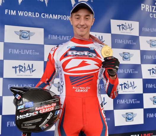 <b>Quentin Carles de Caudemberg - Beta (photo Trial-Club.com)</b>