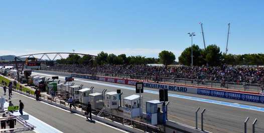 <b>La foule et la météo des grands jours sur le circuit Paul Ricard (photo Luc Guillaume)</b>