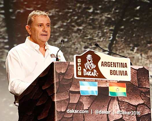 <b>Etienne Lavigne - Directeur Général du Dakar (photo ASO)</b>