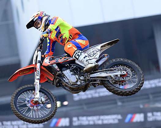 <b>Thomas Ramette - KTM, Champion d'Europe de Supercross 2015 (photo OffRoadProRacing)</b>