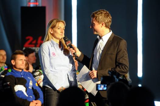 Emma Clair, responsable du groupe de travail Féminin de la FFM, a également parlé de la Women's Cup (Photo ACO).