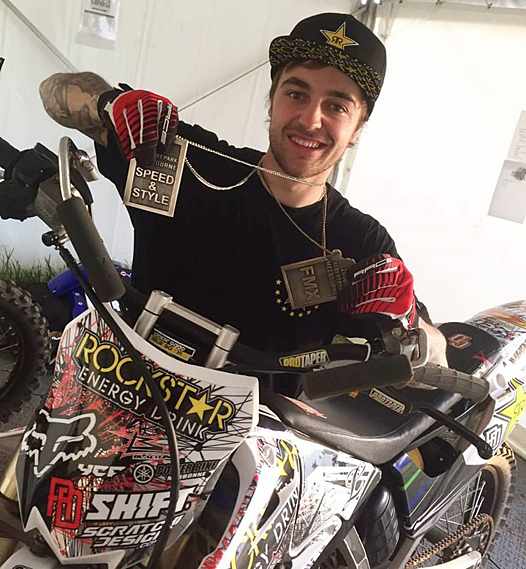 <b>David Rinaldo - Yamaha (photo FB)</b>