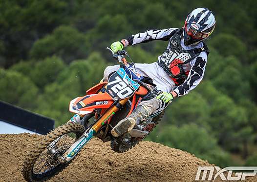 <b>Pierre Goupillon - KTM, pilote EDF Espoir FFM (photo MXGP)</b>