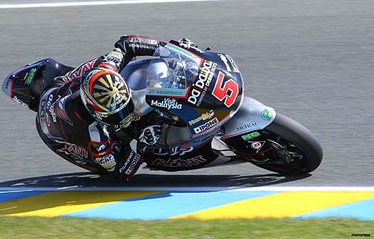 <b>Johann Zarco - Kalex-Honda (photo Gérard Delio/Photopress)</b>