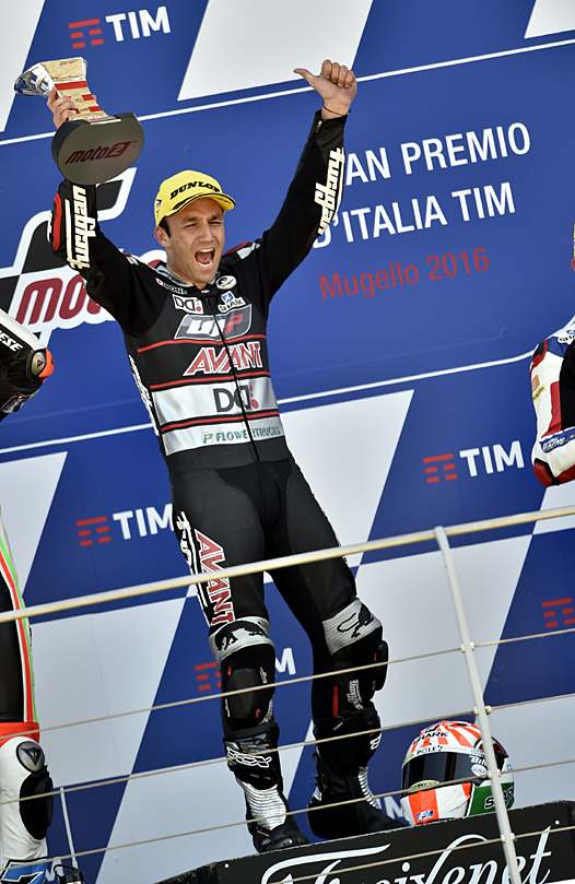 <b>Johann Zarco - Kalex-Honda (photo www.johannzarco.com)</b>