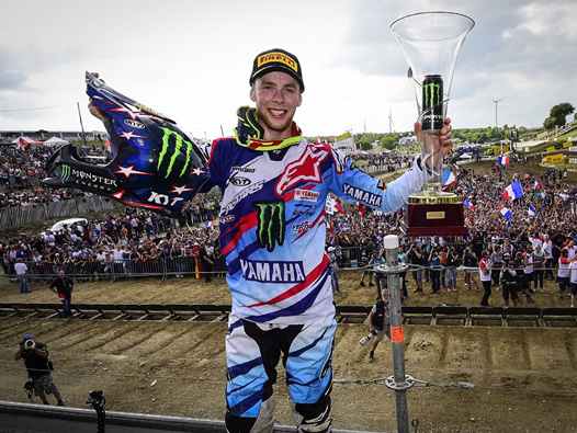 <b>Romain Febvre - Yamaha (photo Yamaha Racing)</b>
