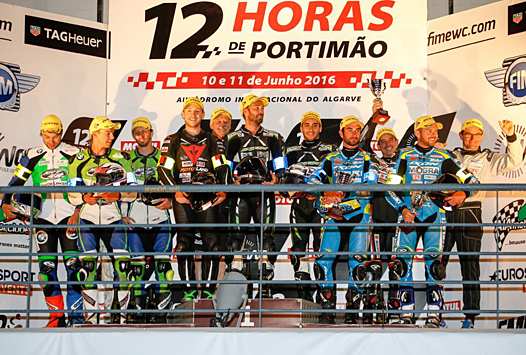 <b>Podium Superstock (photo FIM EWC)</b>