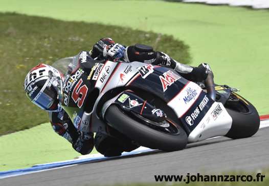 <b>Johann Zarco - Kalex-Honda (photo www.johannzarco.com)</b>