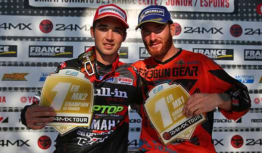 <b>Mathys Boisramé - Yamaha et Grégory Aranda - Yamaha (photos mxtour.fr)</b>