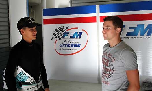 <b>Fabio Quartararo et Florian Marino</b>
