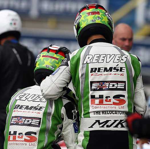 <b>Grégory Cluze et Tim Reeves - LCR Yamaha (photo FIM)</b>