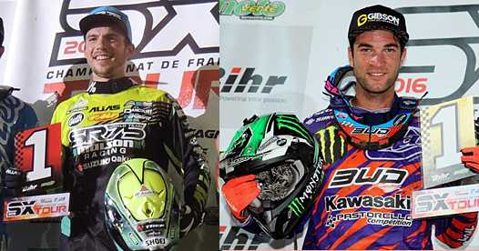 <b>Thomas Ramette - SR75 Molson Suzuki ou Xavier Boog - Bud Racing Monster Energy, à qui la plaque finale de N°1 en SX1 ?</b>
