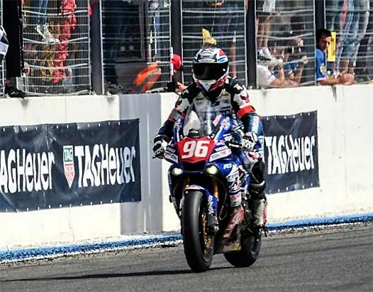 <b>Hugo Clere - Yamaha (photo Eurosport Events)</b>