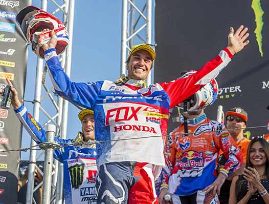 <b>Gautier Paulin - Honda (photo Honda Racing)</b>