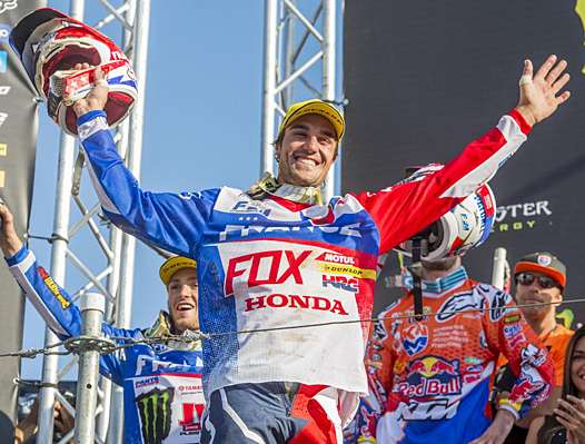 <b>Gautier Paulin - Honda (photo Honda Racing)</b>