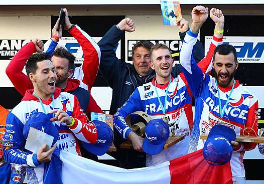 <b>Antoine Cheurlin, Yoann Gillouin et Adrian Mangieu (photo FFM)</b>