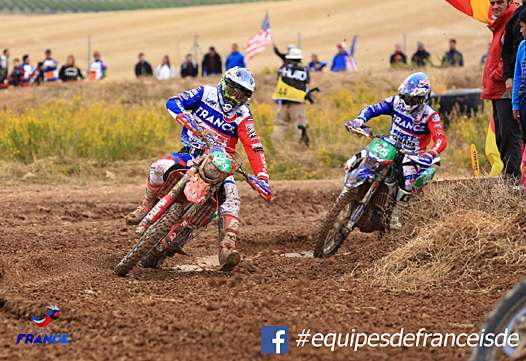 <b>Jeremy Carpentier - Honda et Anthony Geslin - Yamaha (photo FFM)</b>