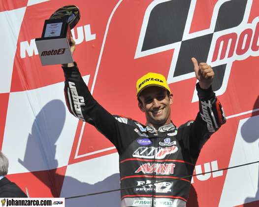 <b>Johann Zarco - Kalex-Honda (photo www.johannzarco.com)</b>