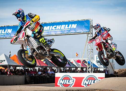 <b>Thomas Chareyre – TM et Laurent Fath – Honda (photo FFM)</b>