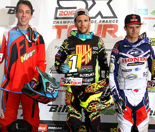 <b>SX2 : Morgan Lesiardo - Husqvarna, Florent Richier - Suzuki et   Thomas Do - Honda (photo Orgacom)</b>