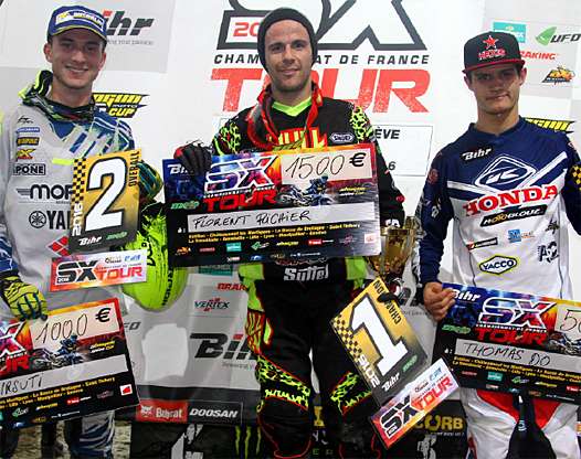 <b>SX2 : Yannis Irsuti - Yamaha, Florent Richier - Suzuki et Thomas Do - Honda (photo Orgacom)</b>