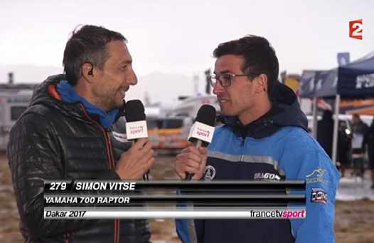 <b>Simon Vitse - Yamaha (document France Télévision)</b>