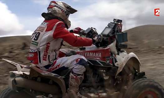 <b>Simon Vitse - Yamaha (document France Télévision)</b>