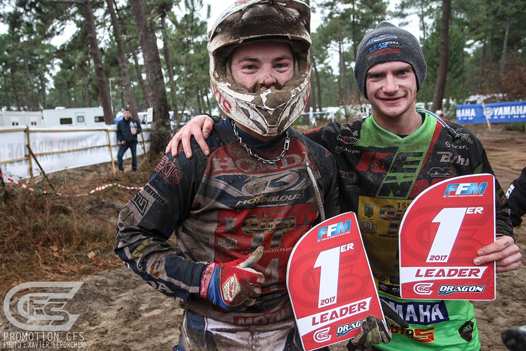 <b>Richard Fura - Honda et Daymond Martens - Yamaha (photo CFS)</b>
