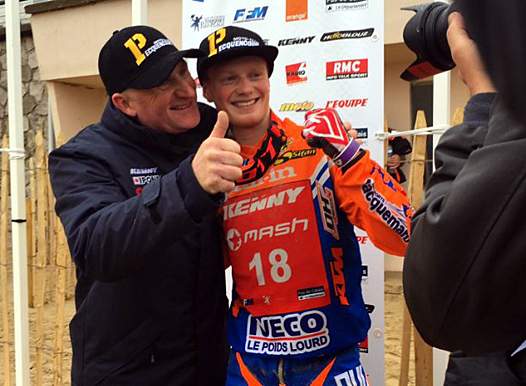 <b>David et Jeremy Hauquier - KTM (photo France 3 Hauts-de-France)</b>