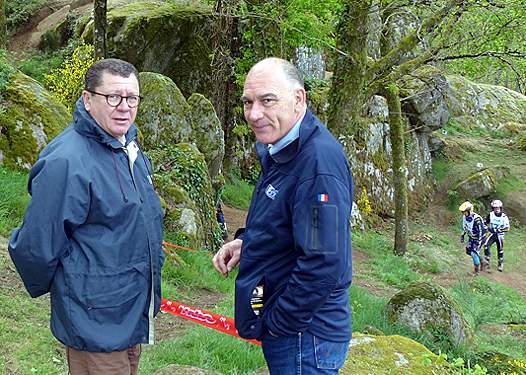 <b>Jacques Bolle - Président de la FFM et François Courbouleix - Président de la Commission Trial (photo FFM)</b>