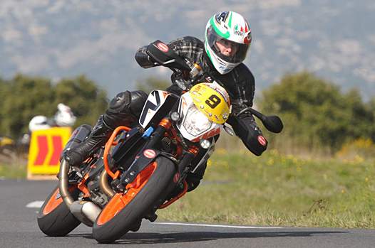 <b>Davy Gambino - KTM (photo www.rallyes-routiers.com)</b>