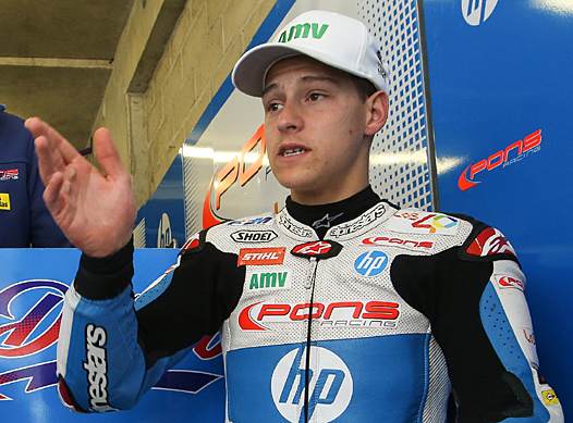 <b>Fabio Quartararo - Kalex-Honda (photo Pons HP40)</b>