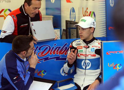 <b>Fabio Quartararo - Kalex-Honda (photo Pons HP40)</b>