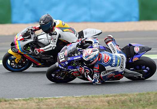 <b>Florian MARINO - #121 Yamaha (photo Gérard Delio/Photopress)</b>