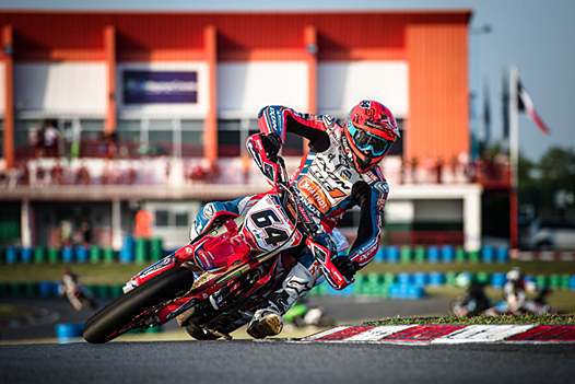 <b>Sylvain Bidart - Honda (photo www.supermotard-france.fr)</b>