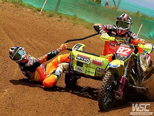 <b>Nicolas Musset et Etienne Bax - WSP Zabel (photo www.fimsidecarcross.com)</b>
