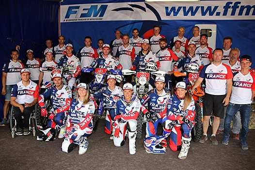 <b>Les Équipes de France aux 92èmes ISDE.</b>