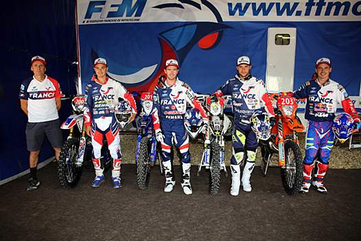 <b>L'Équipe de France Trophée Mondial.</b>