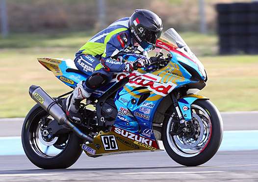 <b>Alex Sarrabayrouse - Suzuki (photo Gérard Delio/Photopress)</b>