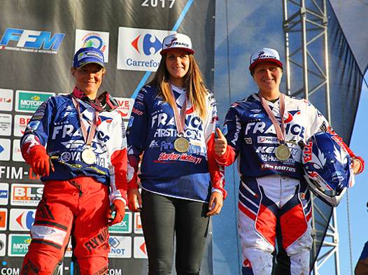 <b>L'Equipe de France Trophée Féminin (photo FFM)</b>