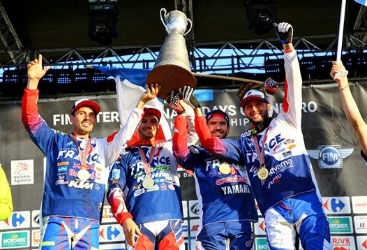 <b>L'Equipe de France Trophée Mondial (photo FFM)</b>