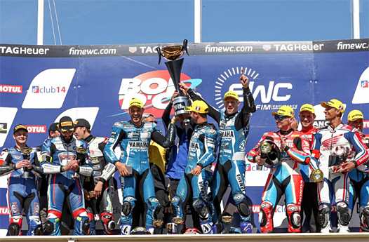 <b>Podium EWC (photo FIM EWC)</b>