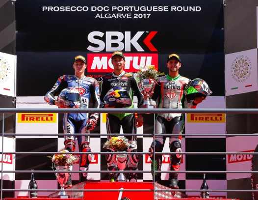 <b>Florian Marino - Yamaha, Toprak Razgatlioglu - Kawasaki et Maximilian Scheib - Aprilia (photo WSBK)</b>