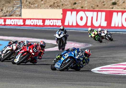 <b>Sébastien Gimbert - #111 Honda et Vincent Philippe - #2 Suzuki (photo FIM EWC)</b>