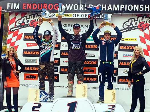 <b>Podium Jeunes/J2 : Ruy Barbosa - HVA, Léo Le Quéré - TM et Roni Kytonen - HVA (photo TM XCentric France)</b>