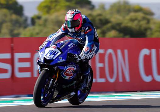 <b>Lucas Mahias - Yamaha (photo WSBK)</b>