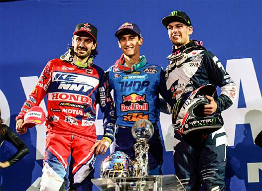 <b>Podium SX1 (photo SX Tour)</b>